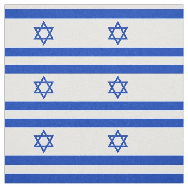 Israel-Flagge Stoff (Muster)
