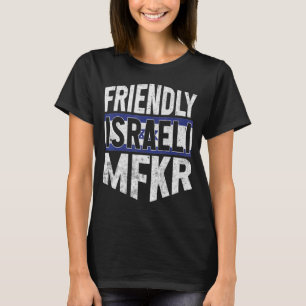 Israel-Flagge Stolze israelische Männer und Frauen T-Shirt