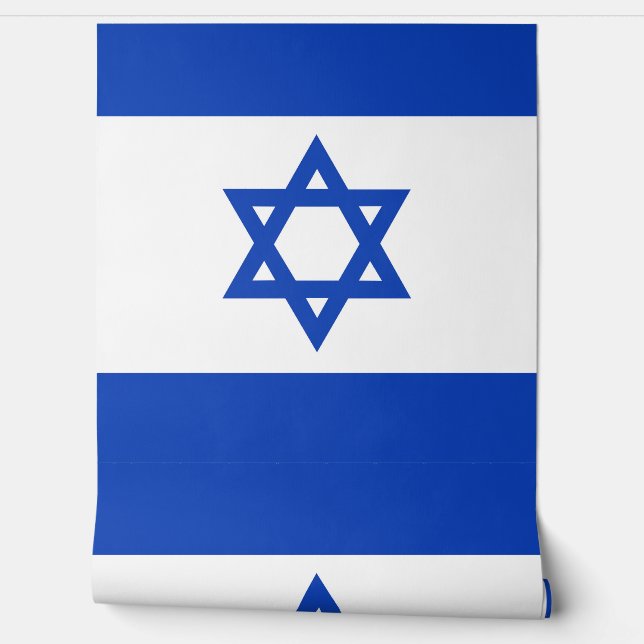 Israel-Flagge Tapete (Abrollen)