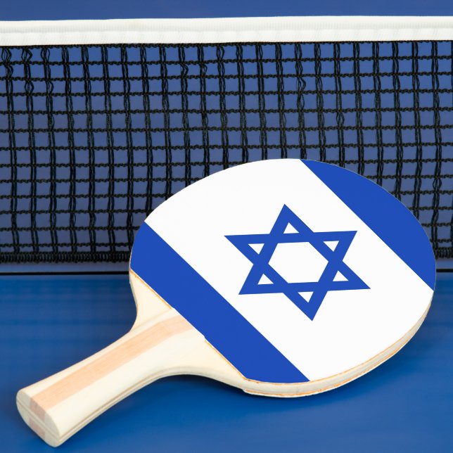 Israel-Flagge Tischtennis Schläger (InSitu)