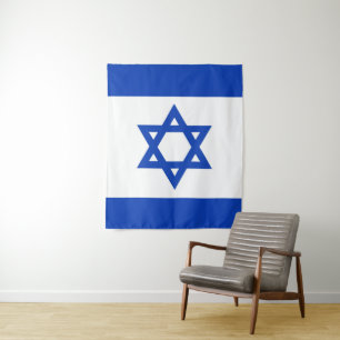 Israel-Flagge Wandteppich