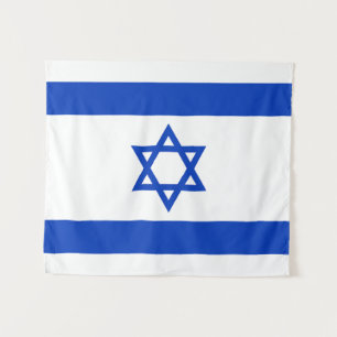 Israel-Flagge Wandteppich