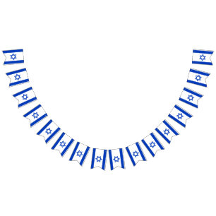 Israel-Flagge Wimpelkette