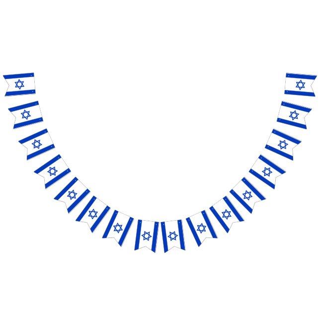 Israel-Flagge Wimpelkette (Alle)