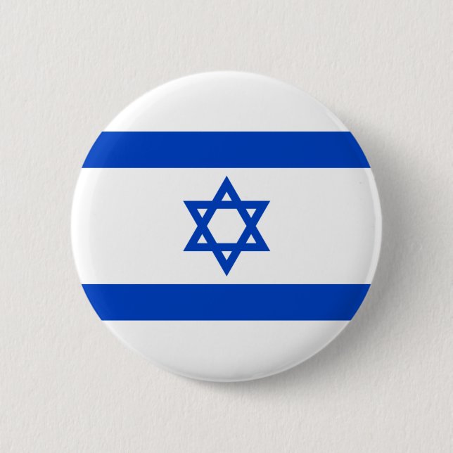 Israel Flaggen-Produkte Button (Vorderseite)