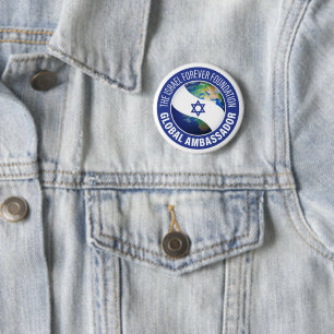 Israel-für immer globaler Botschafter Button