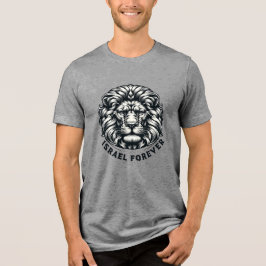 Israel für immer. Löwe von Judäa. Tri-Blend Shirt
