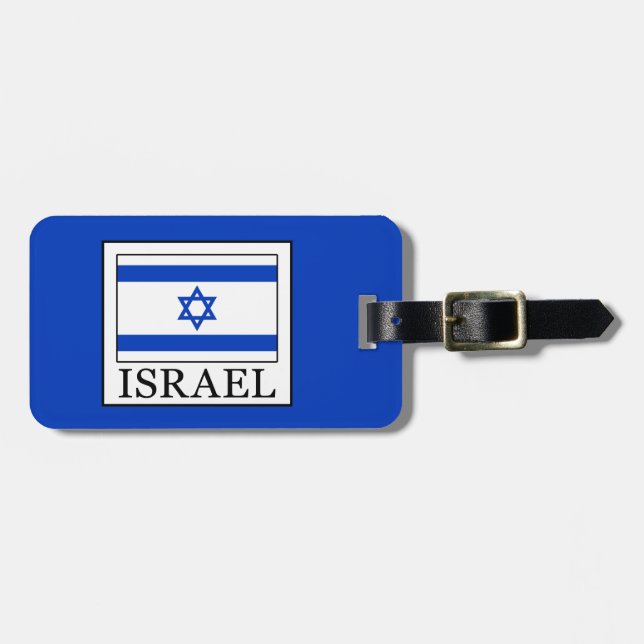 Israel Gepäckanhänger (Vorderseite horizontal)