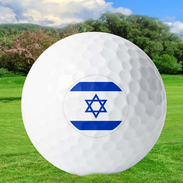 Israel Golf Balls, Israel Flag Golfers / Patrioten Golfball (Von Creator hochgeladen)