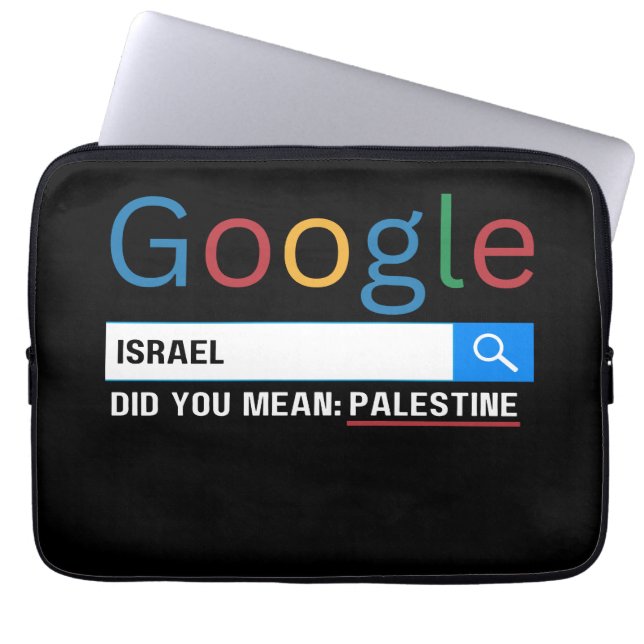 Israel hat Sie gemein Palästina-Forschung graghic  Laptopschutzhülle (Vorderseite)