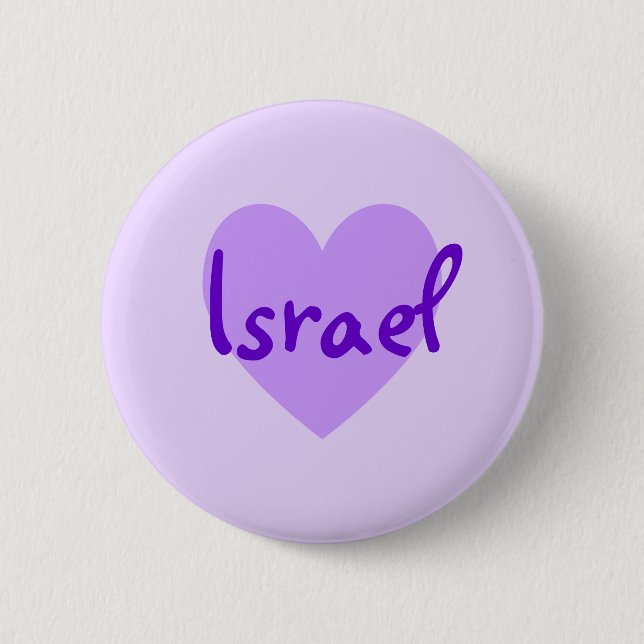Israel im Lila Button (Vorderseite)