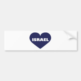 Israel in meinem Hirsch Autoaufkleber
