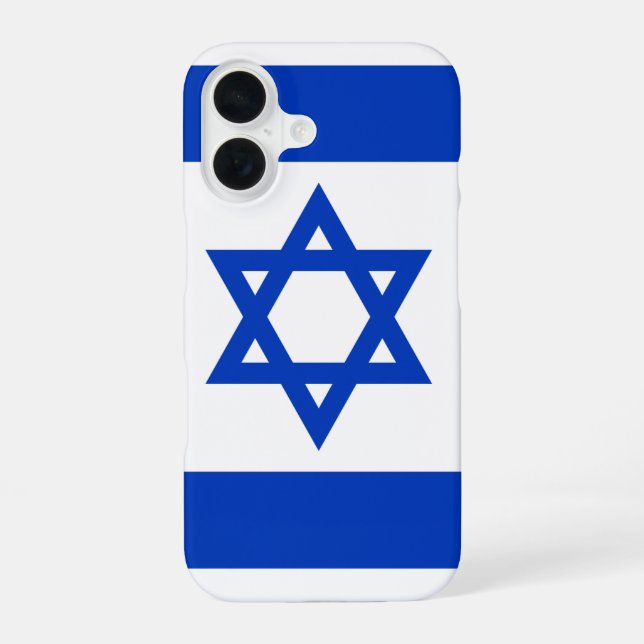 Israel iPhone 16 Hülle (Rückseite)