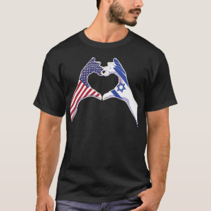 Israel Israel USA Vereinigte Staaten Amerika T-Shirt