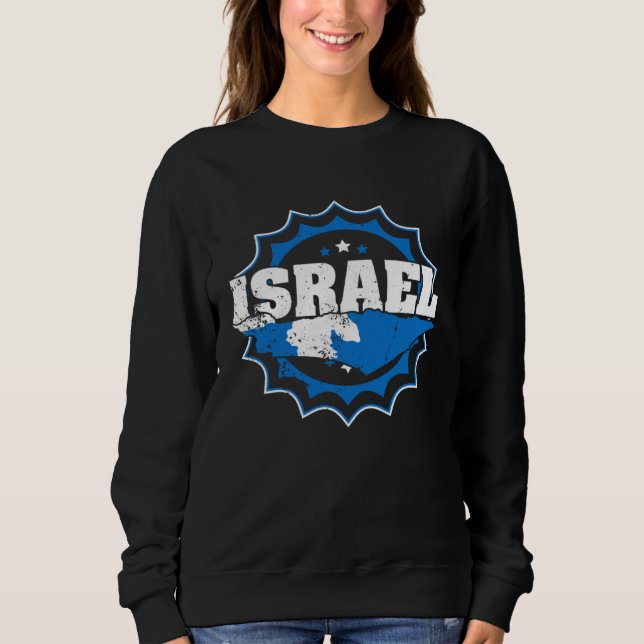 Israel Israeli Jerusalem Jews IDF  5 Sweatshirt (Vorderseite)