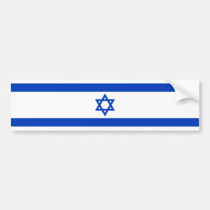 Israel - israelische Flagge Autoaufkleber
