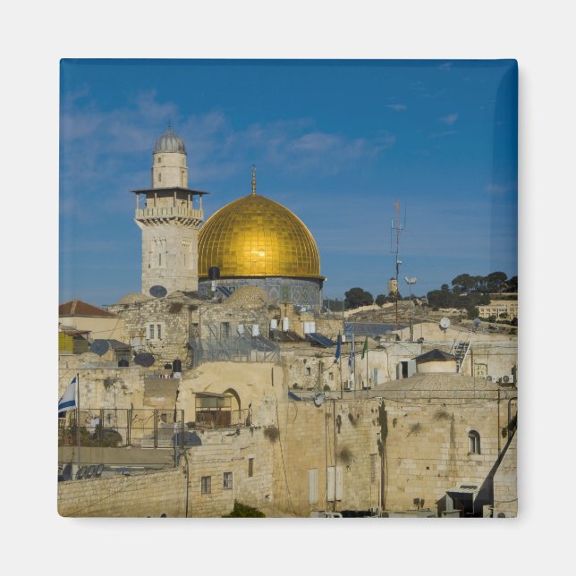 Israel, Jerusalem, Felsendom Magnet (Vorne)