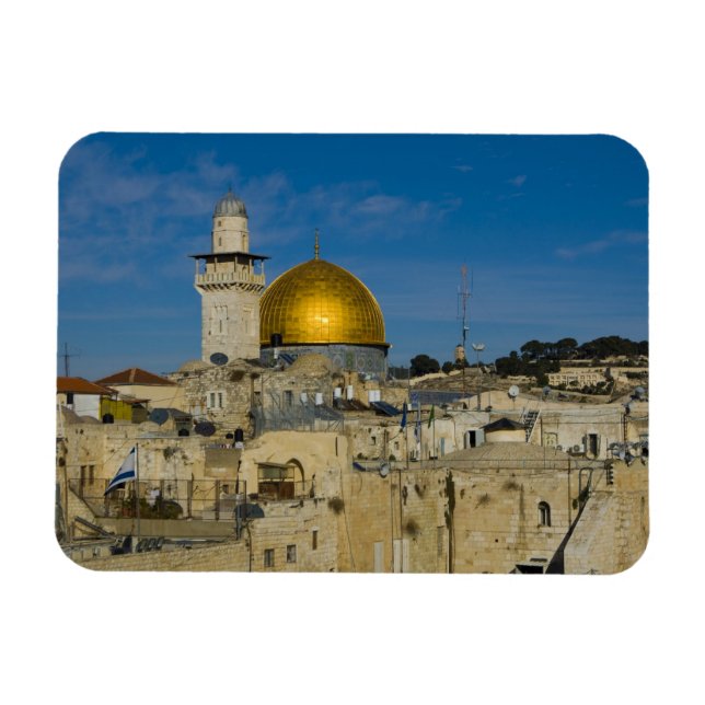 Israel, Jerusalem, Felsendom Magnet (Horizontal)