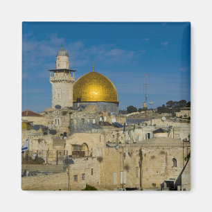 Israel, Jerusalem, Kuppel des Felsens Magnet