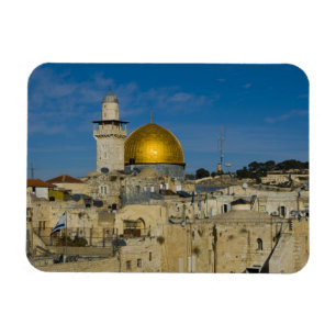 Israel, Jerusalem, Kuppel des Felsens Magnet