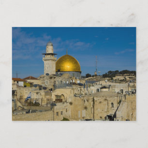 Israel, Jerusalem, Kuppel des Felsens Postkarte