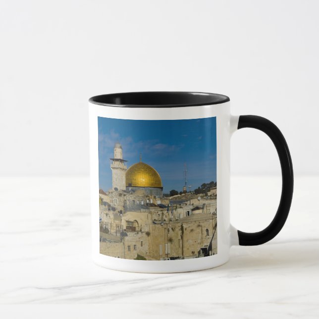 Israel, Jerusalem, Kuppel des Felsens Tasse (Rechts)