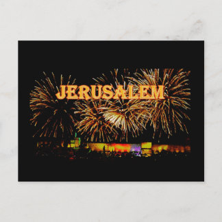 Israel Jerusalem Postkarte