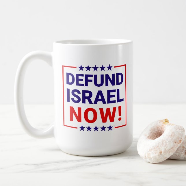 Israel jetzt entledigen kaffeetasse (Mit Donut)