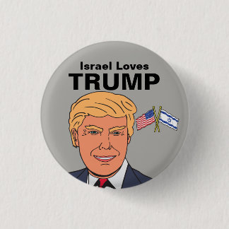 Israel Lieben Trump Button