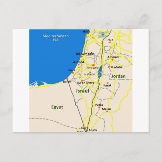 Israel map.JPG Postkarte