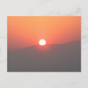 Israel Masada Sunrise Postcard Postkarte