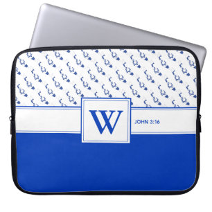 ISRAEL Messianic Christlich Monogram Bible Laptop Laptopschutzhülle