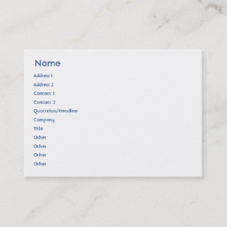 Israel - mollig visitenkarte