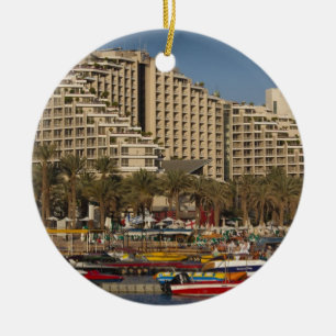 Israel, Negev, Eilat, Rotes Meer Keramikornament