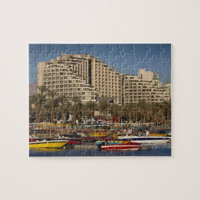 Israel, Negev, Eilat, Rotes Meer Puzzle (Horizontal)