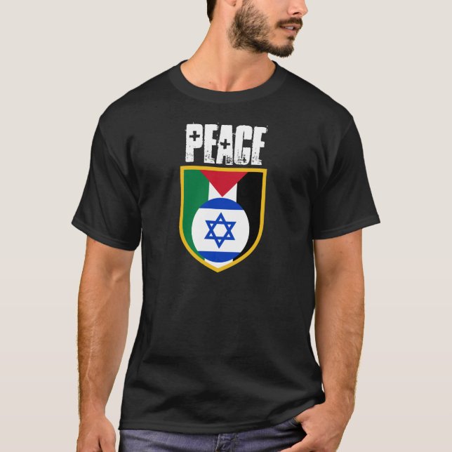 Israel Palästina kein Krieg FRIEDEN T-Shirt (Vorderseite)