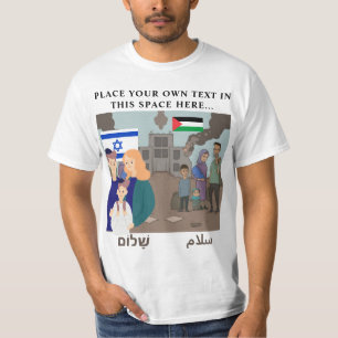 Israel - Palästina Krieg "FRIEDENSFAMILIE" PERSONA T-Shirt