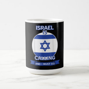 Israel ruft und ich muss gehen  kaffeetasse