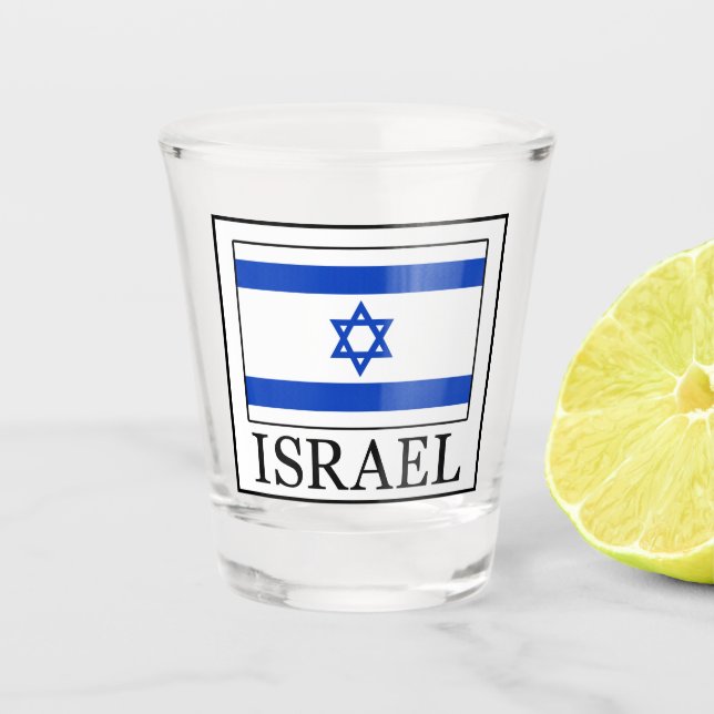 Israel Schnapsglas (Vorderseite)