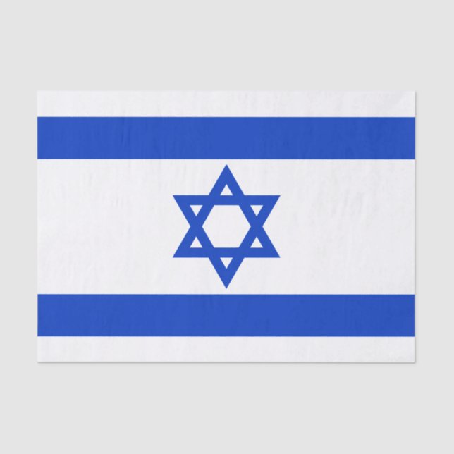 Israel Seidenpapier (Vorderseite)