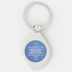 Israel Star der David-Flagge Schlüsselanhänger