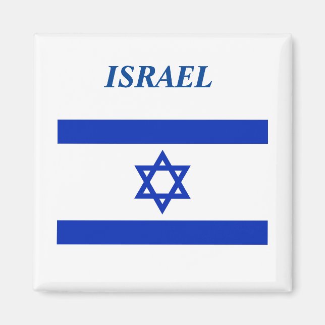 Israel Star von David Magnet (Vorne)