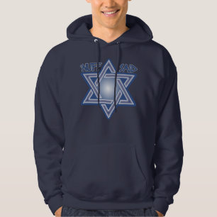 Israel Star von David 'Nuff sagte Stand mit Israel Hoodie