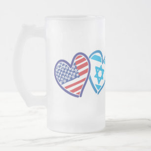 Israel stark mattglas bierglas