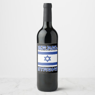 Israel stark weinetikett