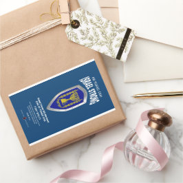 Israel Strong - Am Yisrael Chai Rechteckiger Aufkleber