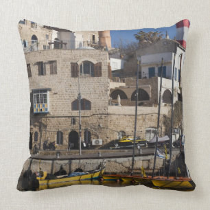 Israel, Tel Aviv, Jaffa, Jaffa, Alter Hafen Kissen