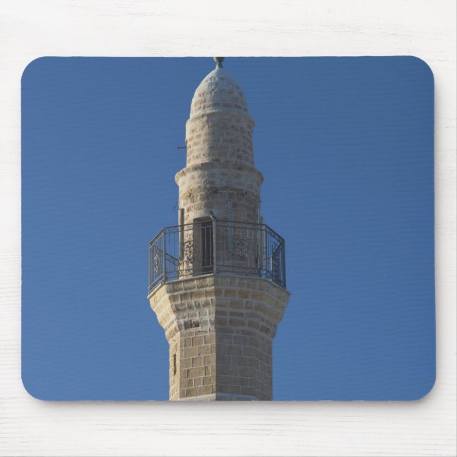 Israel, Tel Aviv, Jaffa, Minarett der Moschee Mousepad (Vorne)