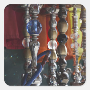 Israel, Tel Aviv, Jaffa, Schluchten Quadratischer Aufkleber