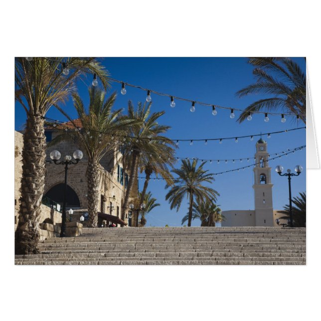Israel, Tel Aviv, Jaffa, Treppe, Old Jaffa (Vorderseite (Horizontal))